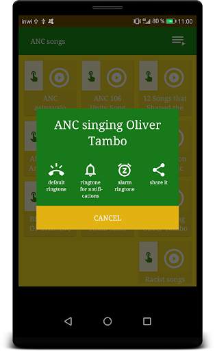 AFRICAN NATIONAL CONGRESS Songs Mp3 screenshot 3