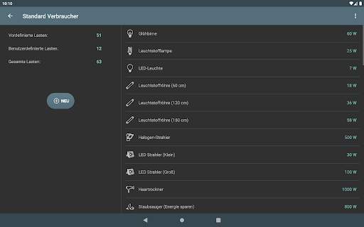 Stromkosten screenshot 8