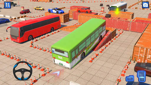 Frenzy Bus parking adventure simulator screenshot 1