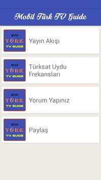 Mobil Turk TV Guide screenshot 1
