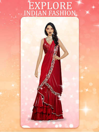 Indian Fashion Dressup Stylist 11 تصوير الشاشة