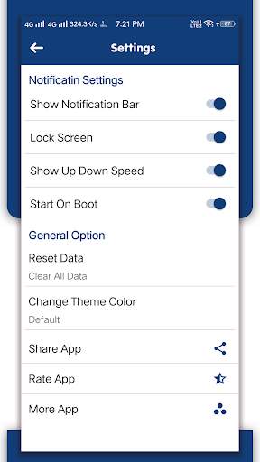 Internet Speed Meter Lite screenshot 6