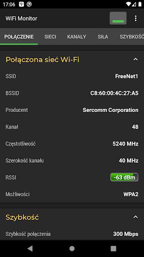 WiFi Monitor: analizator sieci Wi-Fi screenshot 1