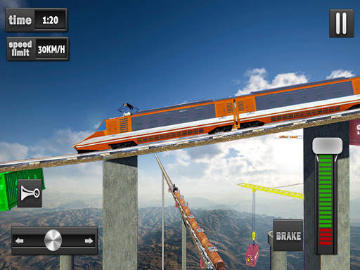 Impossible Air Train Driving Simulator 2020 screenshot 3