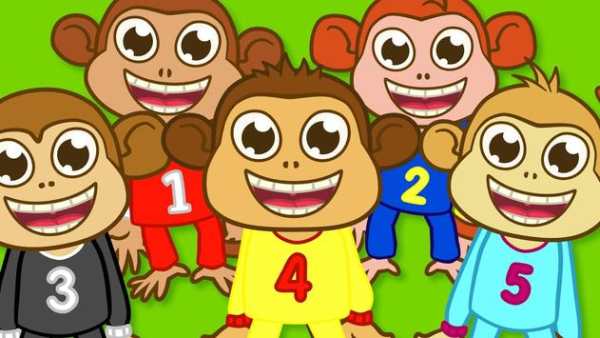Five Little Monkeys : Offline Videos скриншот 3