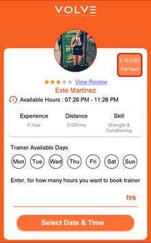Volve Fitness app screenshot 4