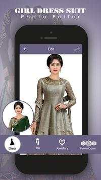 Girl Dress Suit Photo Editor screenshot 1