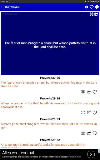 Daily Wisdom - Offline Daily Bible Wisdom Free screenshot 8