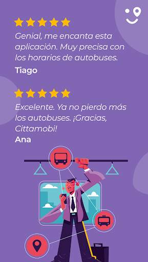 Cittamobi: Horários de Buses screenshot 6