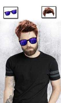 Man Mustache Beard Face Maker screenshot 2