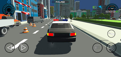 MidTown Crazy Car Driving Game screenshot 1