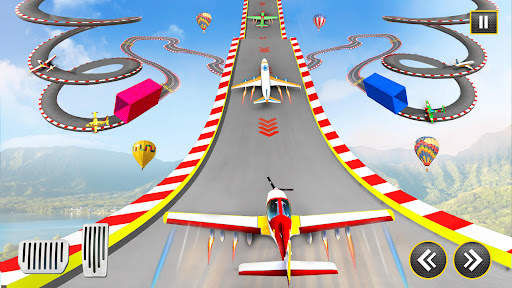 Airplane Mega Ramp Stunt Games screenshot 1