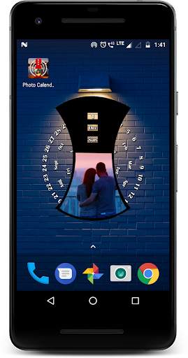 My Photo Calendar Live Wallpaper screenshot 5