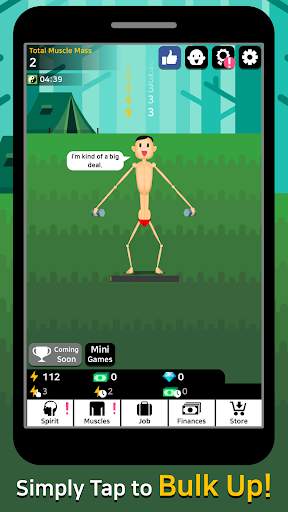 Muscle King - Crazy home bodyweight workout screenshot 1