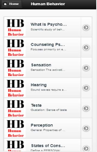 Human Behavior screenshot 1