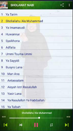 50   Ai Khodijah Sholawat Nabi Offline screenshot 2