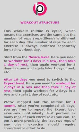 Abs Routine for Teens screenshot 5