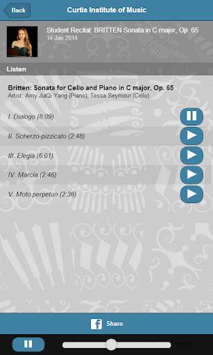 Curtis Institute of Music screenshot 4