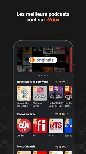 Radio et Podcast  iVoox screenshot 1