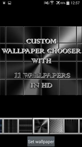 Smart Launcher Theme Azure 3D screenshot 5