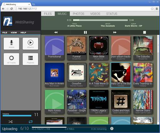 WebSharing (WiFi File Manager) screenshot 5