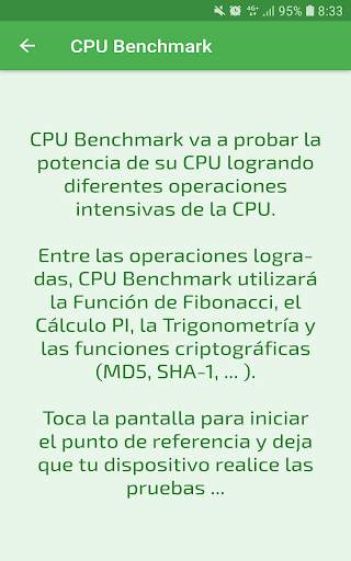 CPU Benchmark screenshot 10