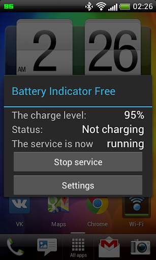 Battery Indicator Free screenshot 3