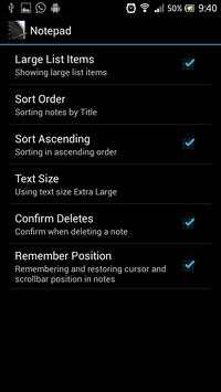 Notepad screenshot 6