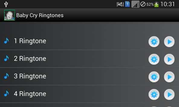 Funny Baby Cry Ringtones screenshot 5