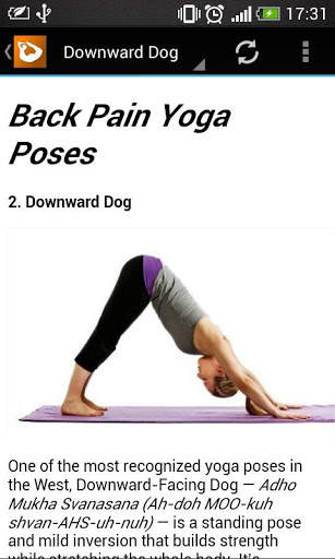 Back Pain Yoga Poses screenshot 2