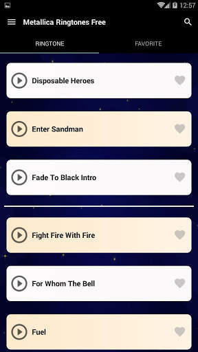 Metallica Ringtones free screenshot 6