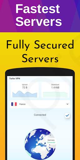 Turbo VPN - Free High Speed, Safe & Secure VPN screenshot 3