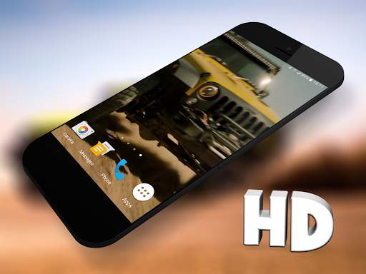 3D Desert Race Live Wallpaper screenshot 1