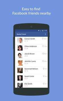 Nearby Friends for Facebook © screenshot 2