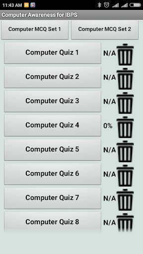 Computer Awareness MCQ for exams screenshot 1