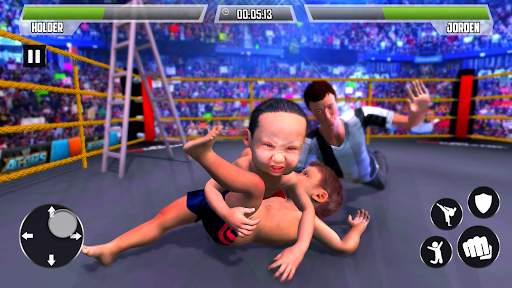 Kids Wrestling: Fighting Games screenshot 27