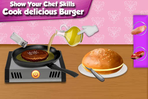 Burger Fever Game - Fast Food Cooking🍔🥂 screenshot 5