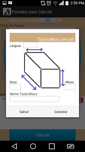 Calcula Construção Free screenshot 3