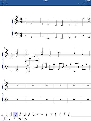 Notation Pad - Sheet Music Sco screenshot 11