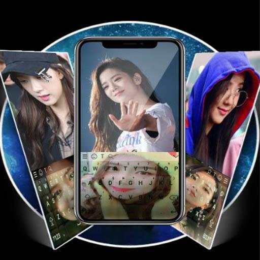 Kim Jisoo Keyboard screenshot 1