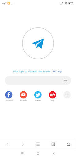 WebShuttle - Privacy & Securit Browser screenshot 1