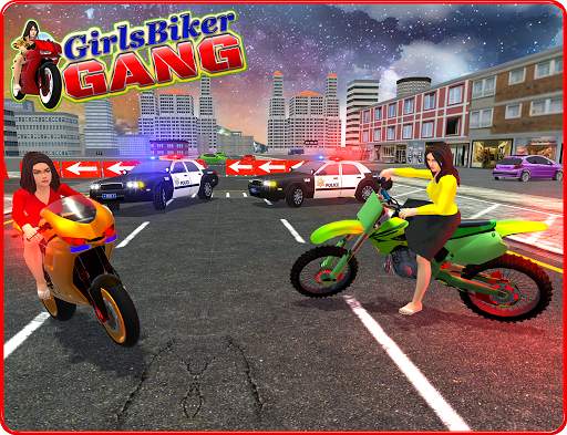 Girls Biker Gang 3D screenshot 9
