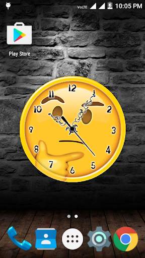 Emoji Clock Live Wallpaper screenshot 3