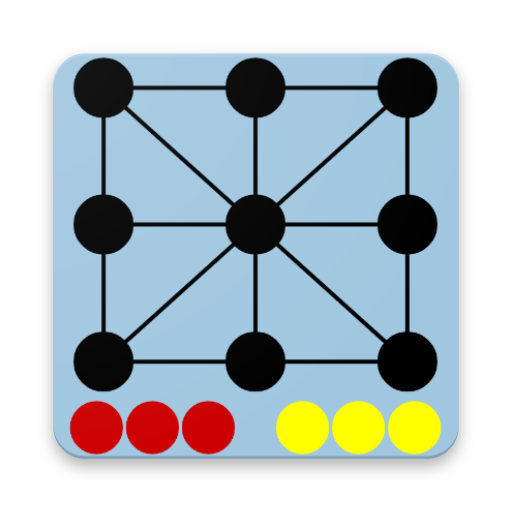 Three men's Morris (Three Games) आइकन