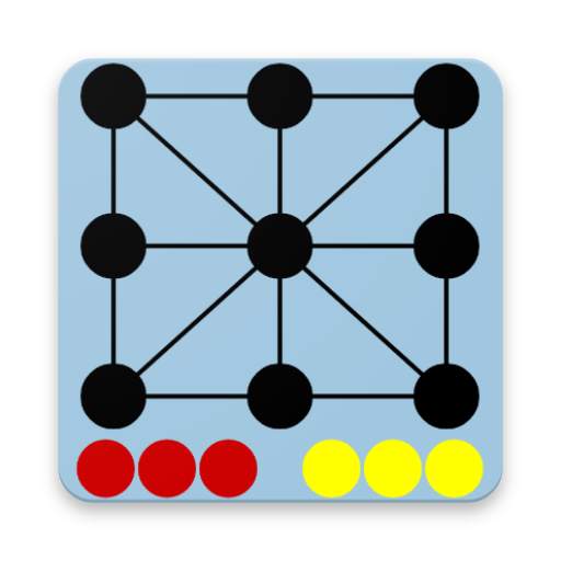 Three men's Morris (Three Games) 1.3.1
