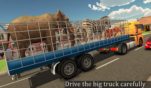 Zoo Animal Safari Transport Driving Simulator 3D screenshot 6