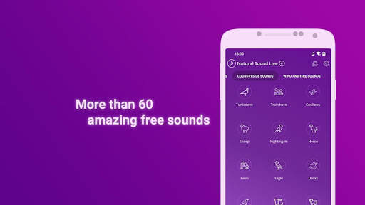 Natural Sound Live: melodies & relax sounds screenshot 1