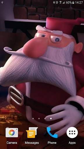 Santa Claus New Live Wallpaper screenshot 4