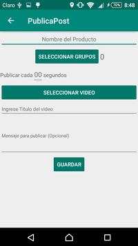 Autopost for Facebook screenshot 5