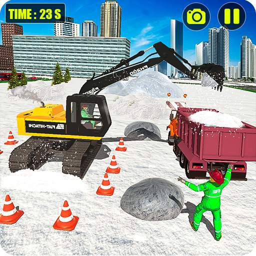 Mega Snow Excavator Machine Simulator 20 1.2